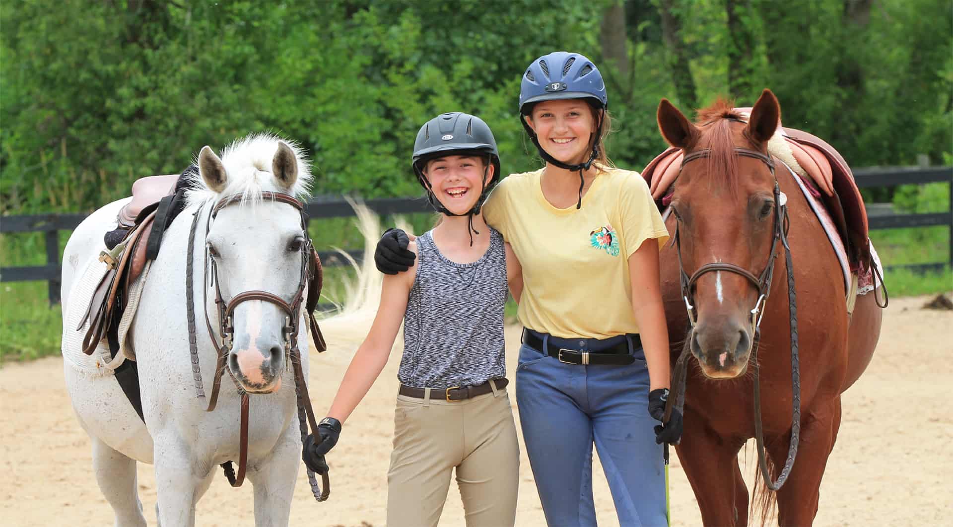 Horseback Riding Summer Camp For Kids Overnight Day Campers Michigan Cedar Lodge